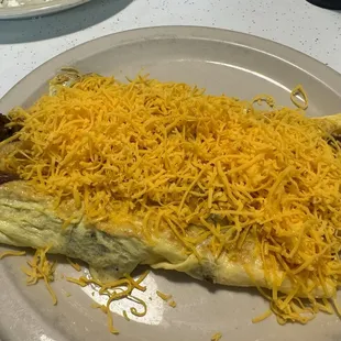 Gyro + Cheese Omelette