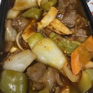 Sichuan Hot Garlic Beef