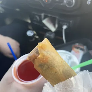 Egg roll came with the combo