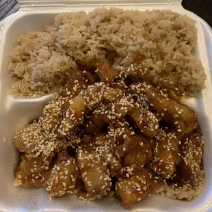 Sesame chicken