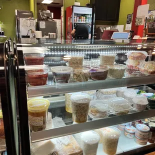 a variety of baked goods