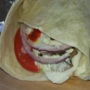 Kebab wrap