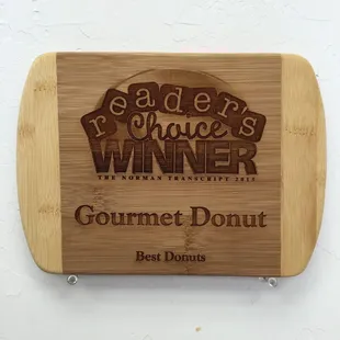 Awarded #1 best donuts in Norman!