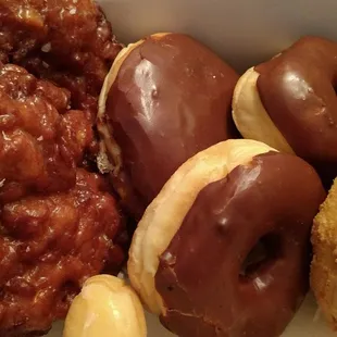 Can&apos;t just get an apple fritter... Sunday morning treats!