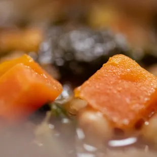 a close up of a bowl of food