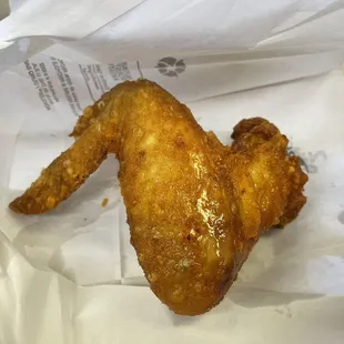 1 Deep Fried Chicken Wing