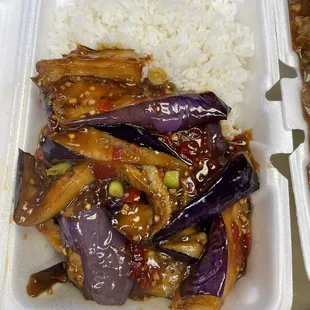 Eggplant with Garlic Sauce