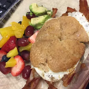 Breakfast Sandwich w/ Avo