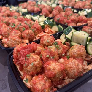 Marinara Meatball Pasta