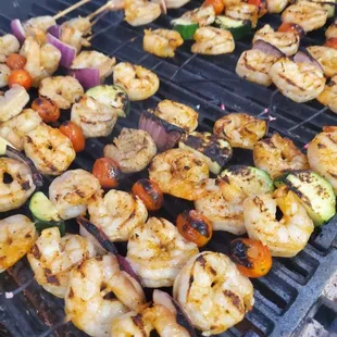 Grilled Shrimp Skewers