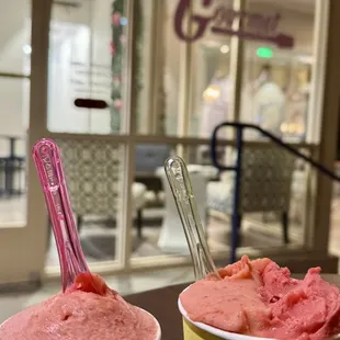 Strawberry and Raspberry flavors!