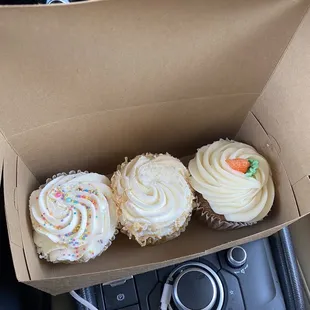 Plain Jane Cupcake Limited Edition - Lemon Coconut  Carrot Cake Cupcake