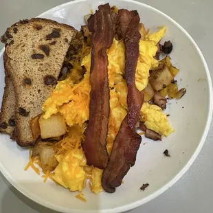 Skillet w side of bacon