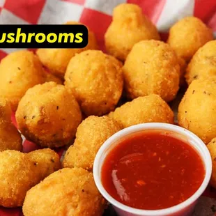  fried mushrooms