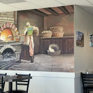 Pleasant dining room, you can see the pride in ownership