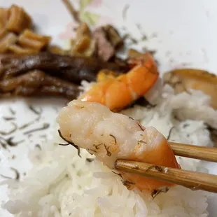 Shrimp wasn't fresh! =T