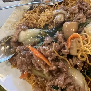 House Pan Fried Noodles