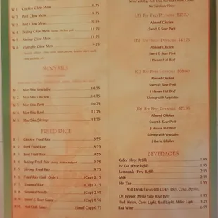 Updated menu, not sure about any changes they've made.