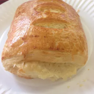Almond sweet cream cheese croissant. Favorite croissant so far