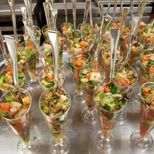 Ceviche Appetizers