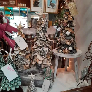Locally made shell trees