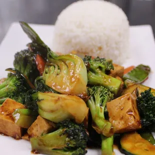 Lunch Tofu Vegetable Lunch Special