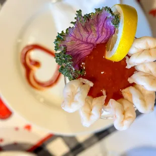 Jumbo Shrimp Cocktails Valentines special
