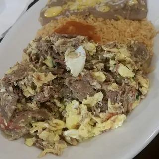 Machaca & Eggs