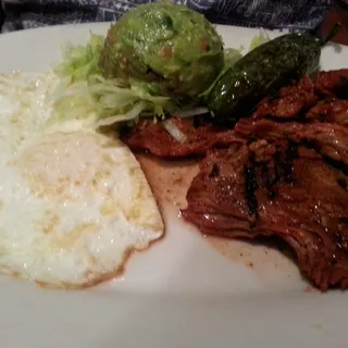 Carne Asada and Eggs