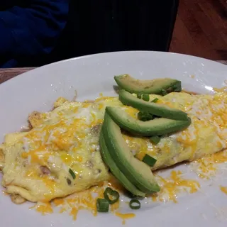 Mushroom & Cheese Omelette