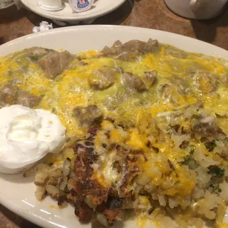 Chili Verde Omelette