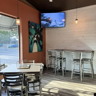 Great space to watch some sports or hang out on trivia night.