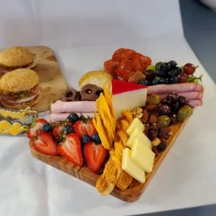 Mini Muffaletta &amp; Charcuterie Board