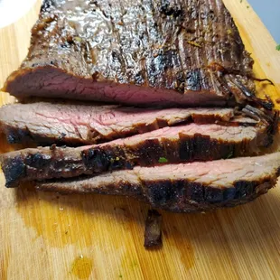 Perfect cook Flank Steak