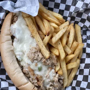 Chicken Philly w FF