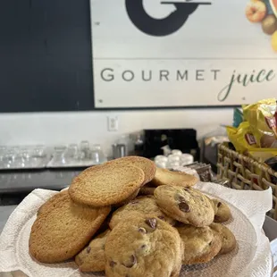 GREAT NEWS  Homemade chocolate chip cookies every day at gourmet Station. Life&apos;s short EAT COOKIES