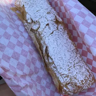 Apple strudel - got it fresh from the oven