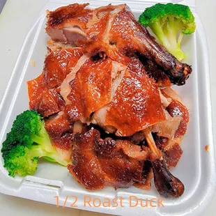 roast duck ( peking duck ) 1/2 pcs or 1 whole pc