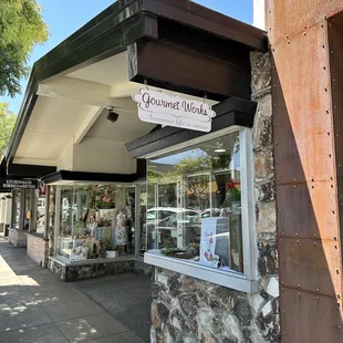 a view of a gourmet shop