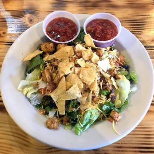 Chicken Taco Salad - Mmm!