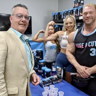 Bullfrog Nutrition event.