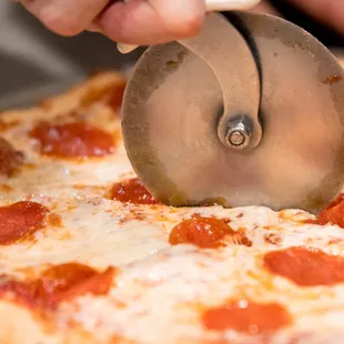 Authentic pizza made with the finest ingredients.