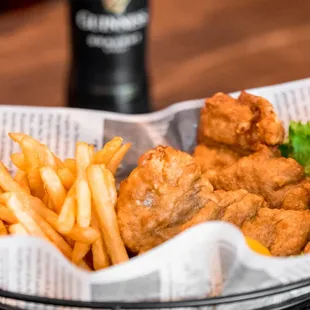 Authentic Guinness Beer Battered Fish 'n Chips