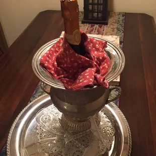 Champaign for the room