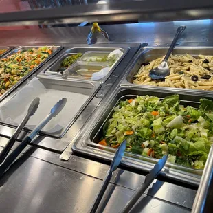 interior, salads
