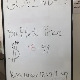 Updated prices 2/3/2024