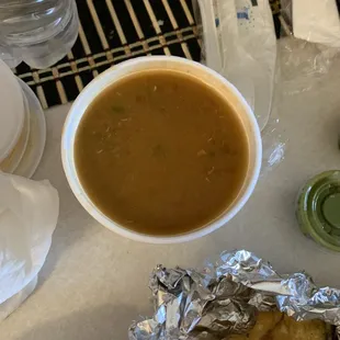 Lentil soup