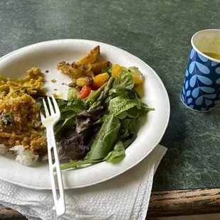 A small selection from their buffet, which changes daily