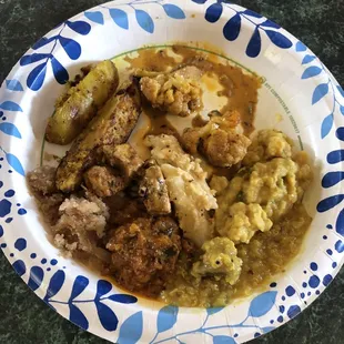 Yummy vegetarian food