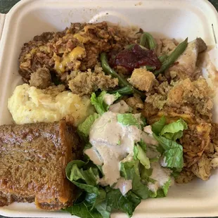 Thanksgiving Vegan Meal